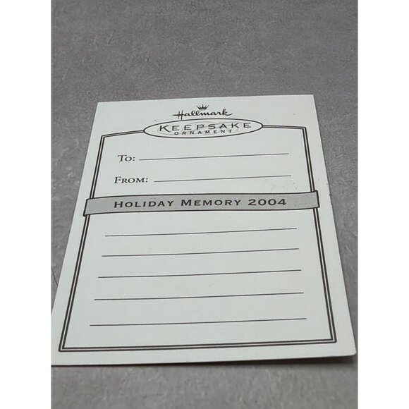 Hallmark Keepsake Ornament Downhill Delivery Nick & Christopher Collectors  2004 - Picture 8 of 8